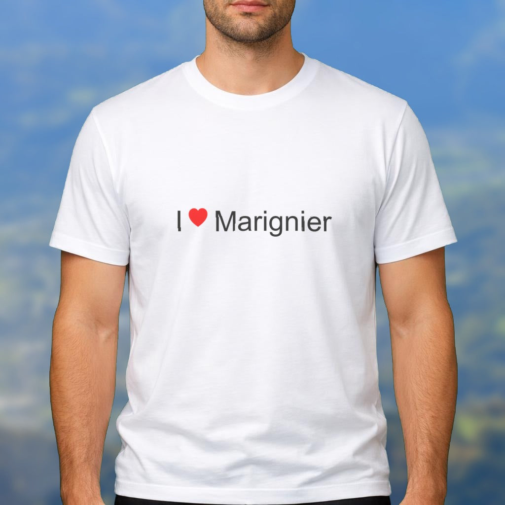T-shirt I love marignier