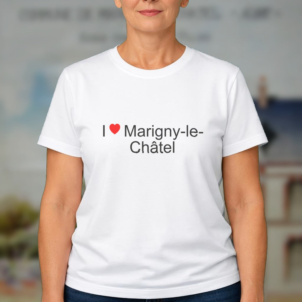 T-shirt I love marigny-le-châtel