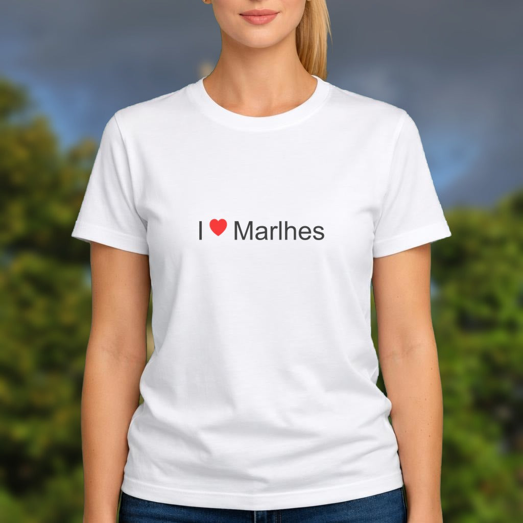 T-shirt I love marlhes