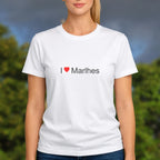 T-shirt I love marlhes