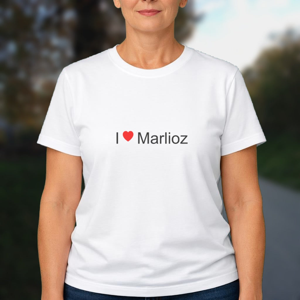 T-shirt I love marlioz