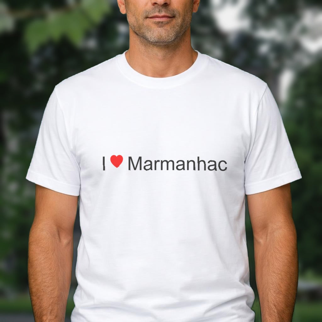 T-shirt I love marmanhac