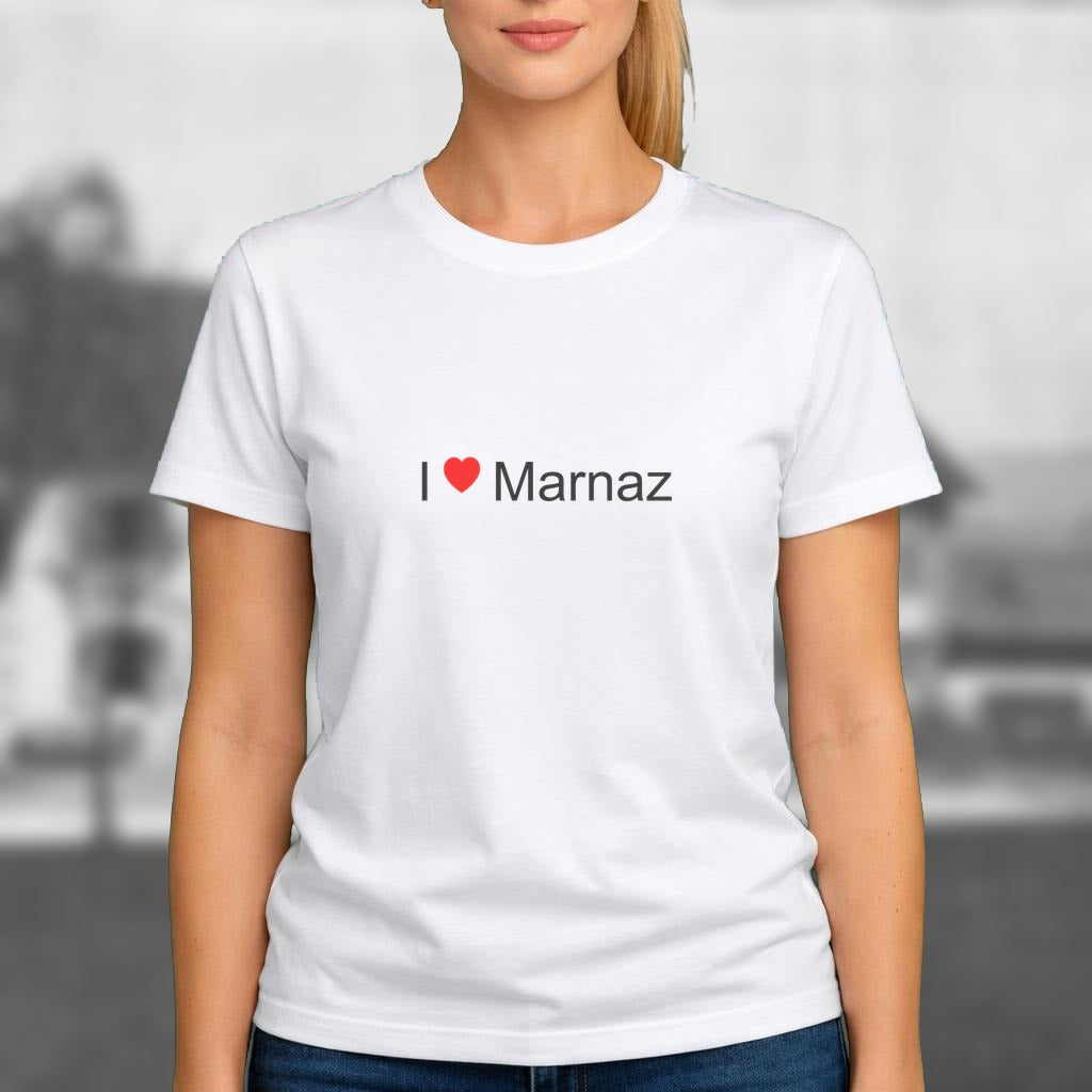 T-shirt I love marnaz