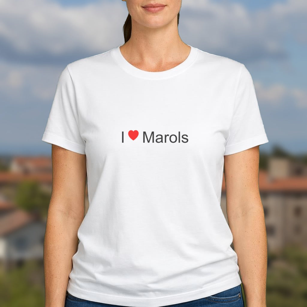 T-shirt I love marols