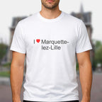 T-shirt I love marquette-lez-lille