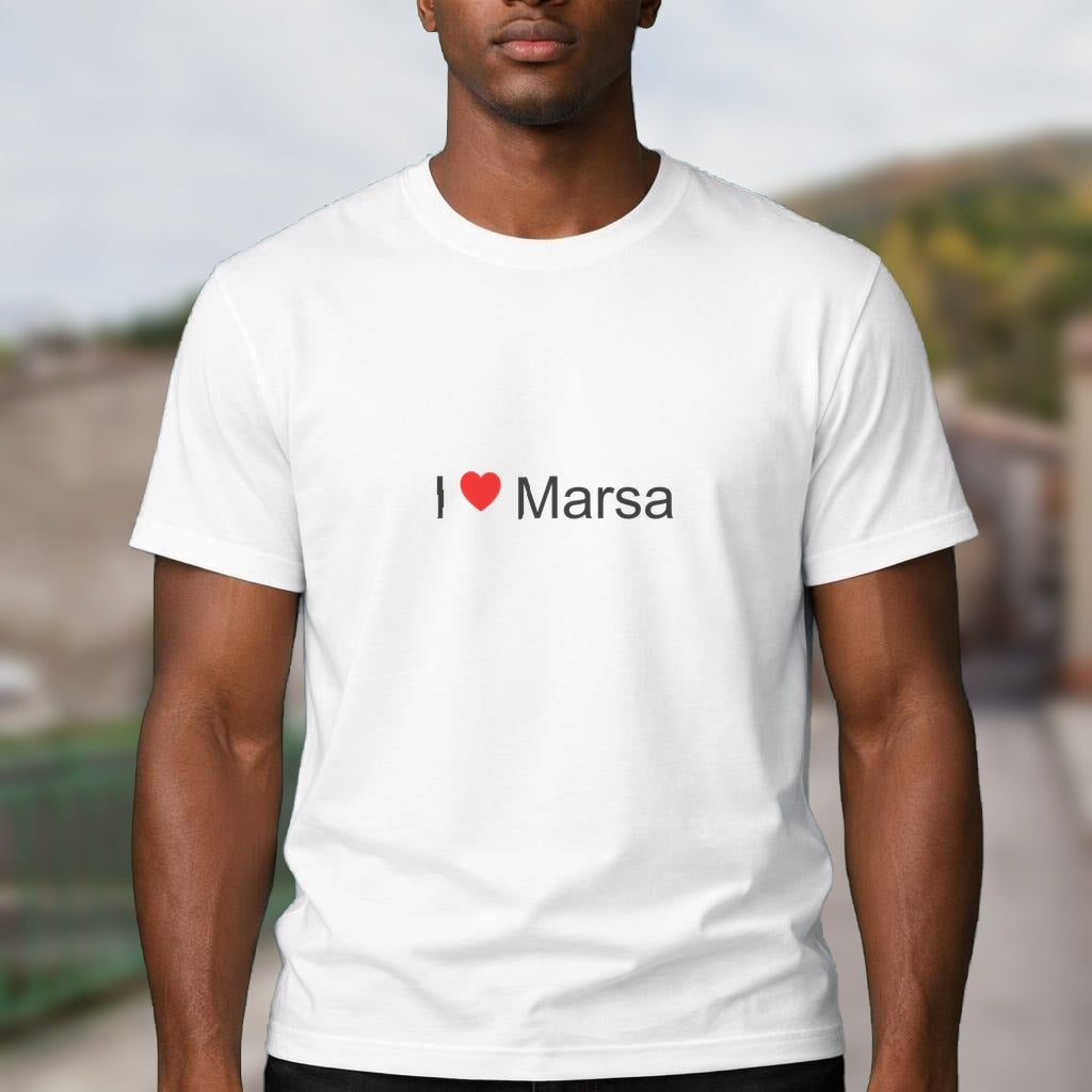 T-shirt I love marsa