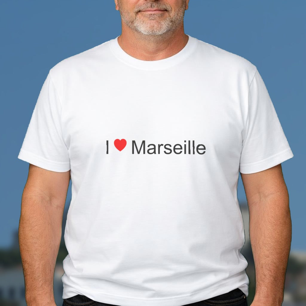 T-shirt I love marseille