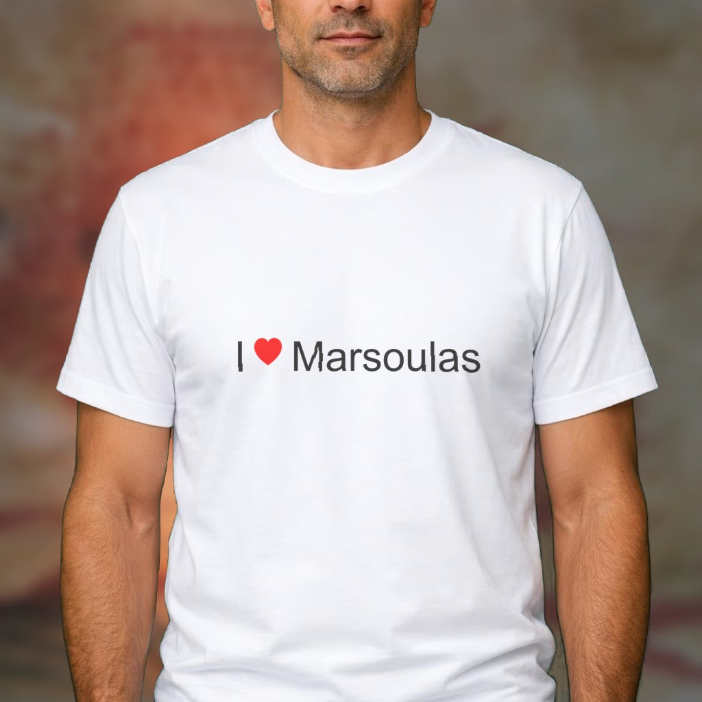 T-shirt I love marsoulas