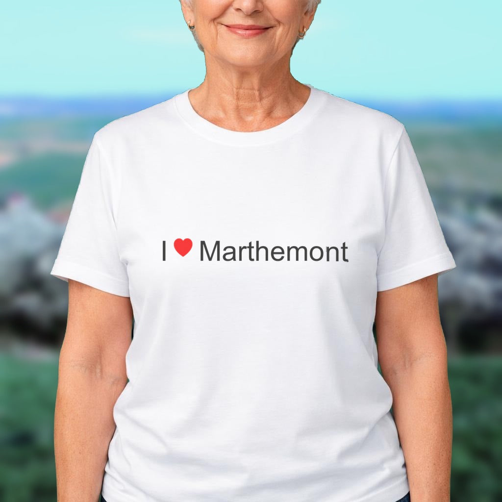 T-shirt I love marthemont