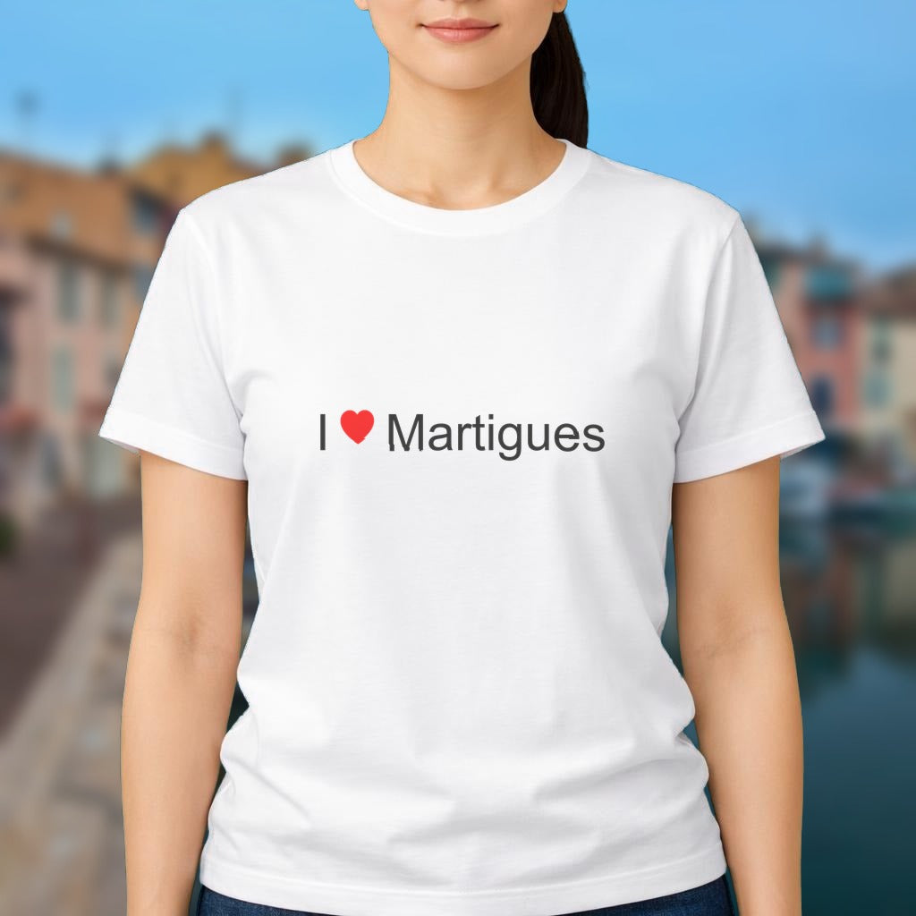 T-shirt I love martigues