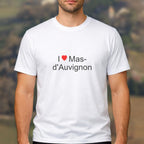 T-shirt I love mas-d'auvignon