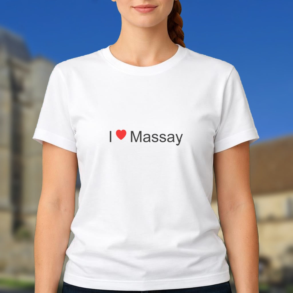 T-shirt I love massay