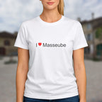 T-shirt I love masseube