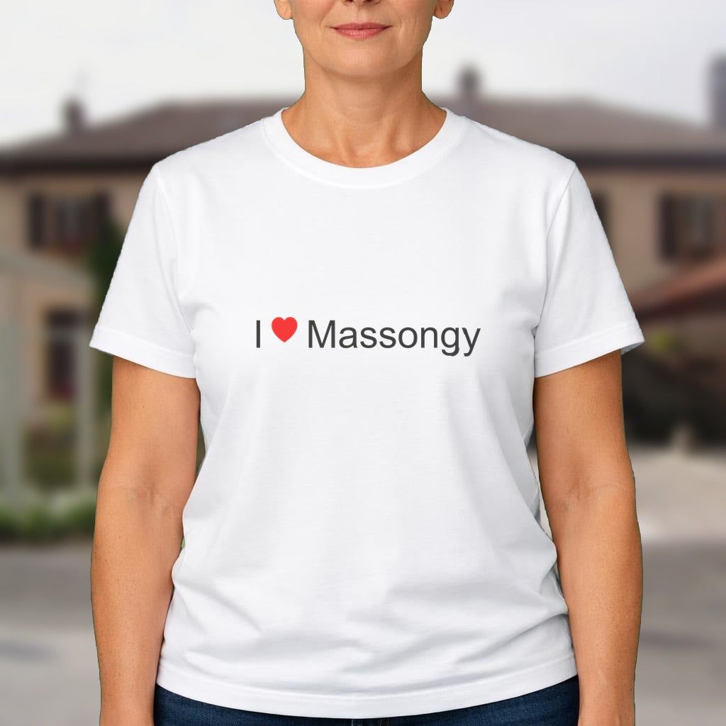 T-shirt I love massongy