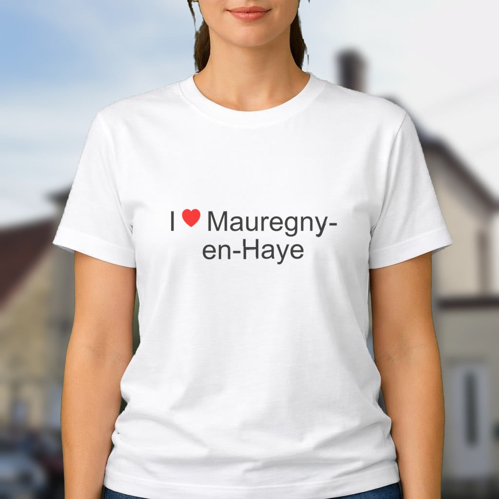 T-shirt I love mauregny-en-haye