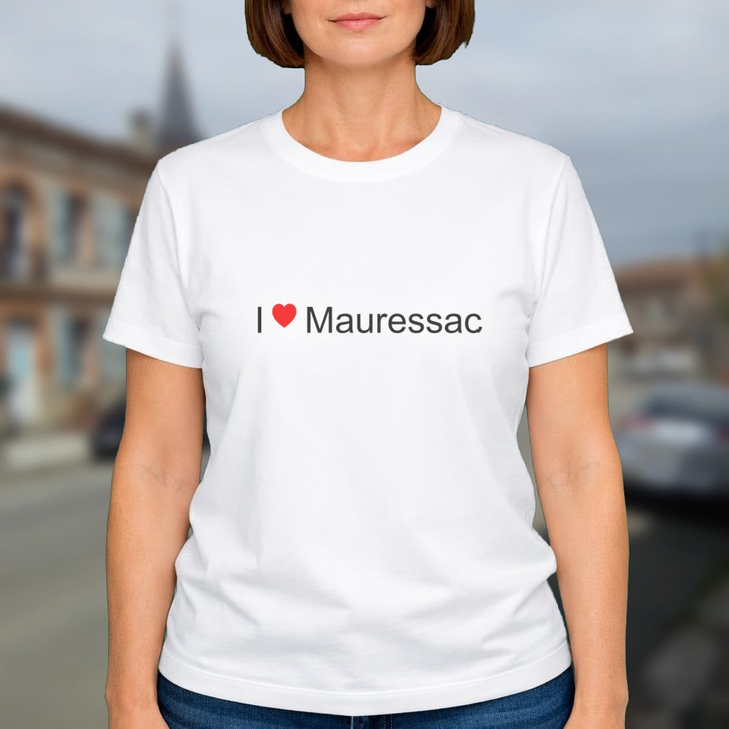 T-shirt I love mauressac