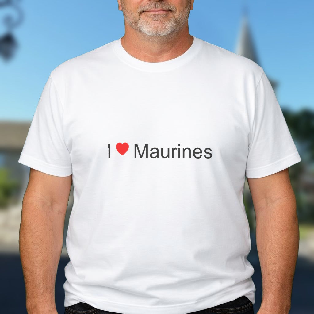 T-shirt I love maurines