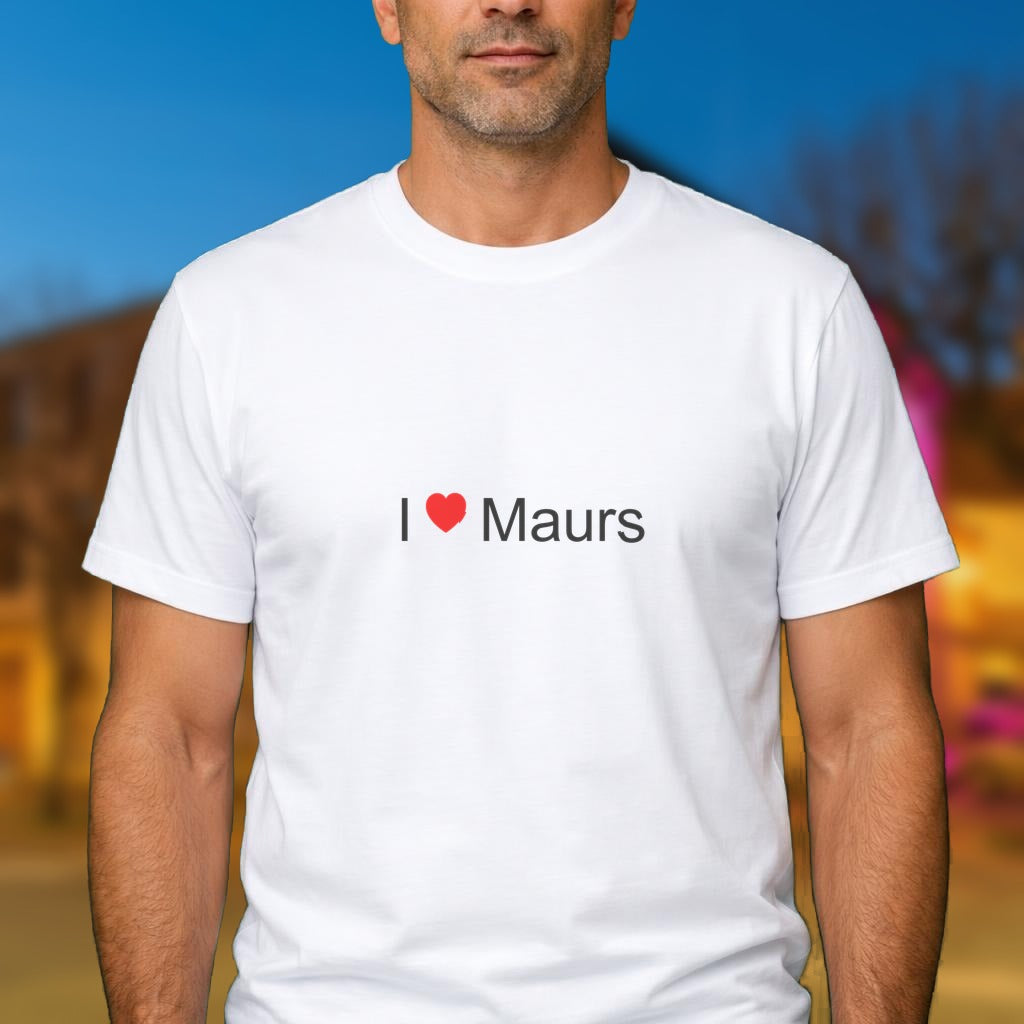 T-shirt I love maurs