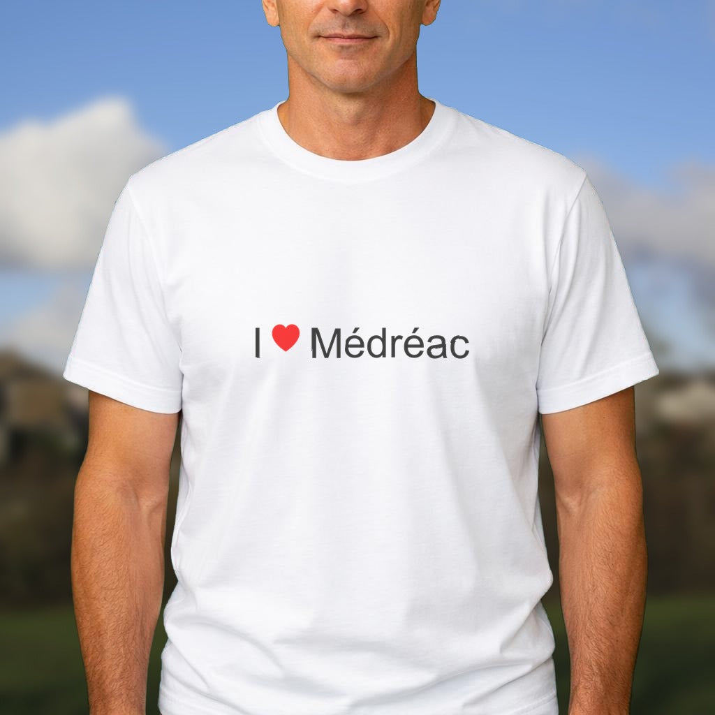 T-shirt I love médréac