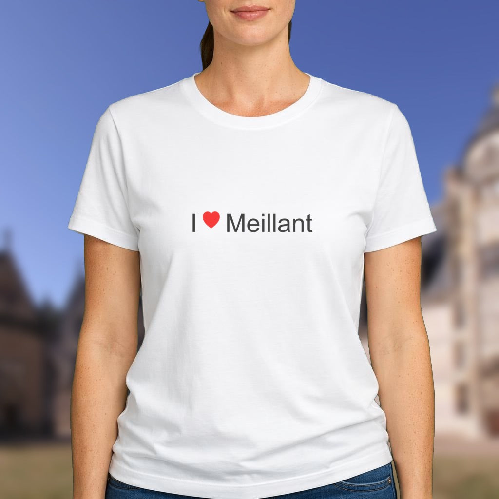 T-shirt I love meillant