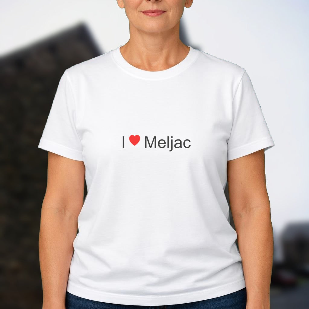 T-shirt I love meljac