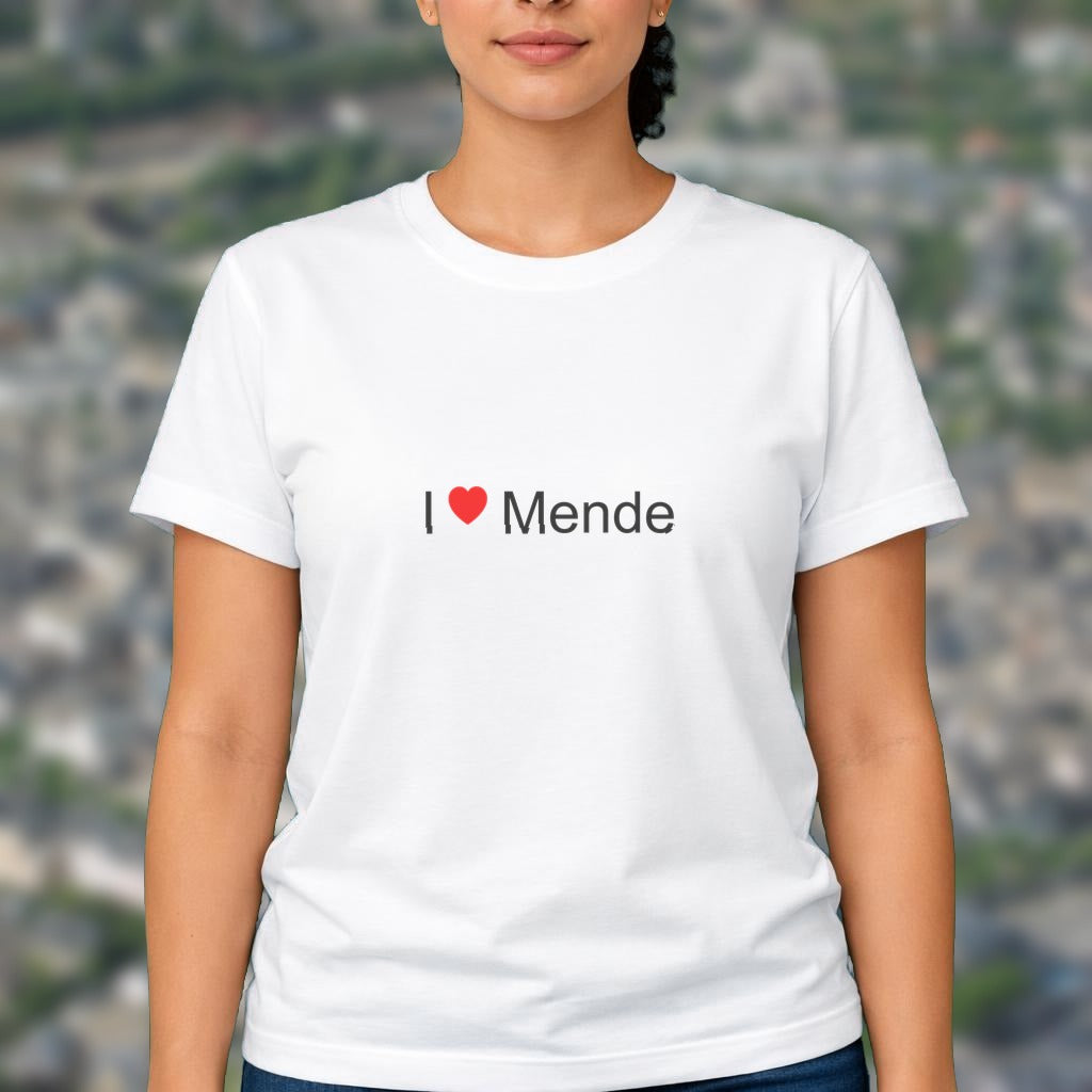 T-shirt I love mende