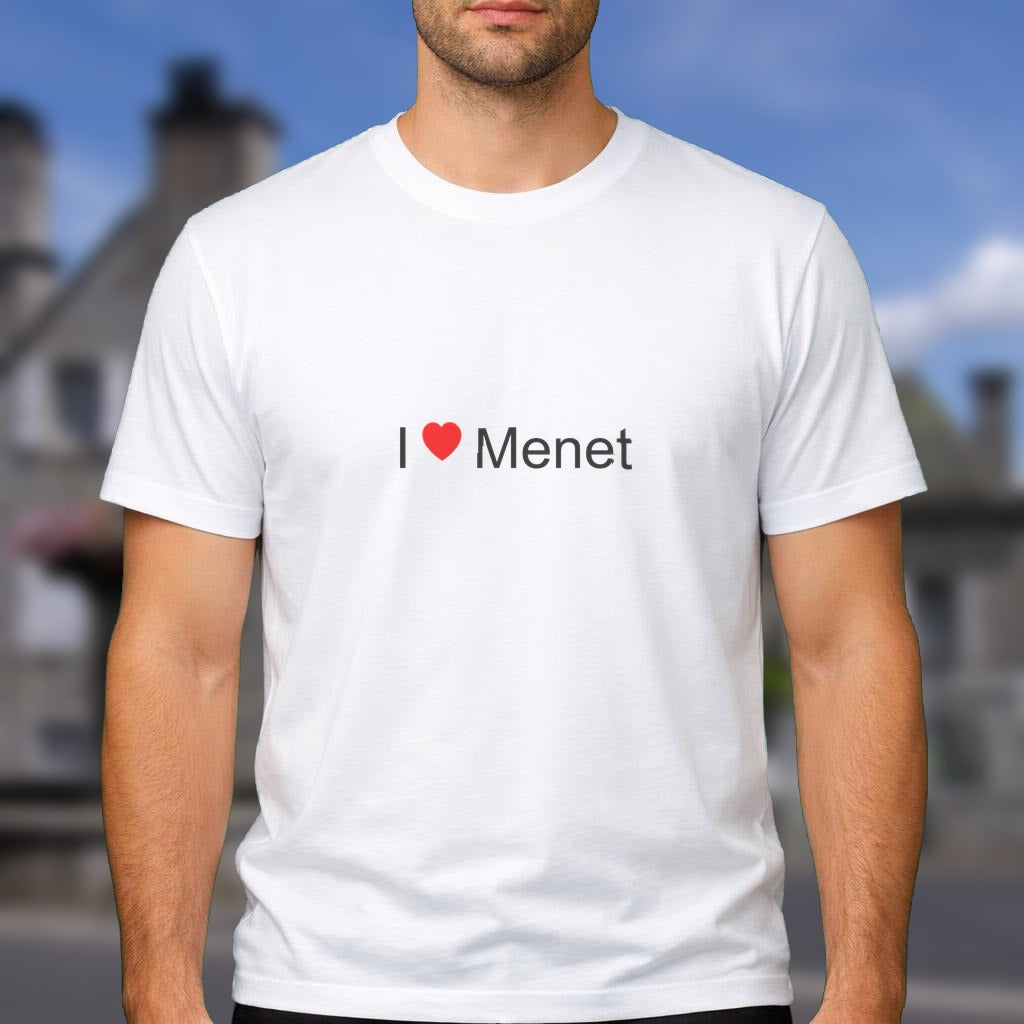 T-shirt I love menet