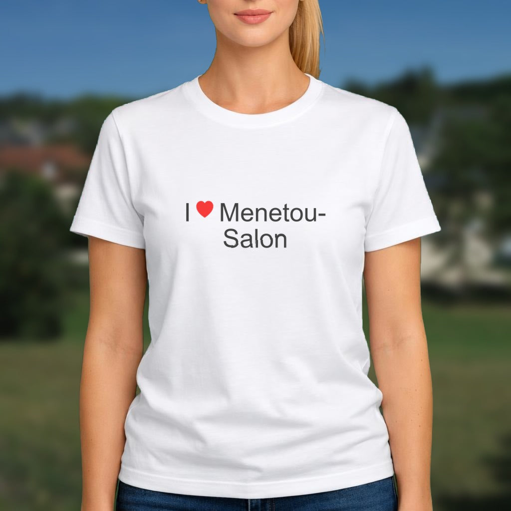 T-shirt I love menetou-salon