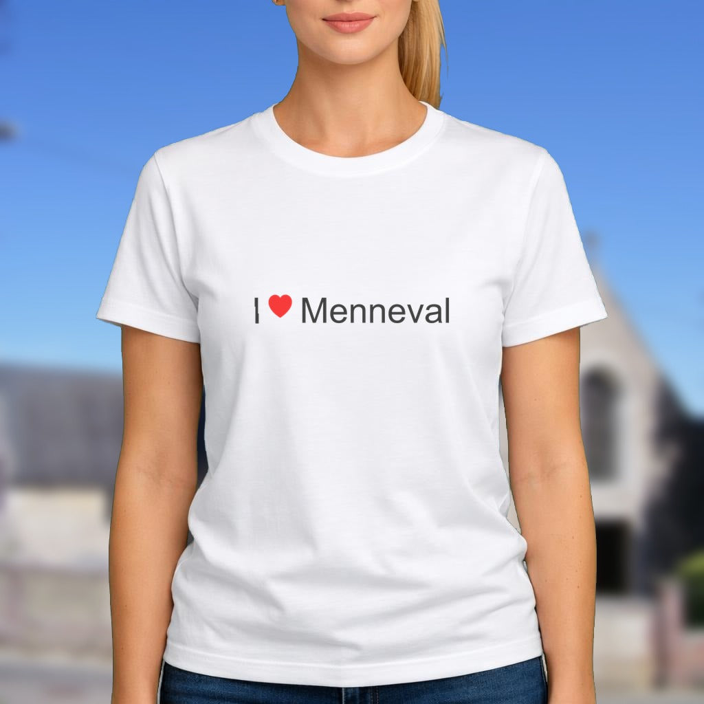 T-shirt I love menneval