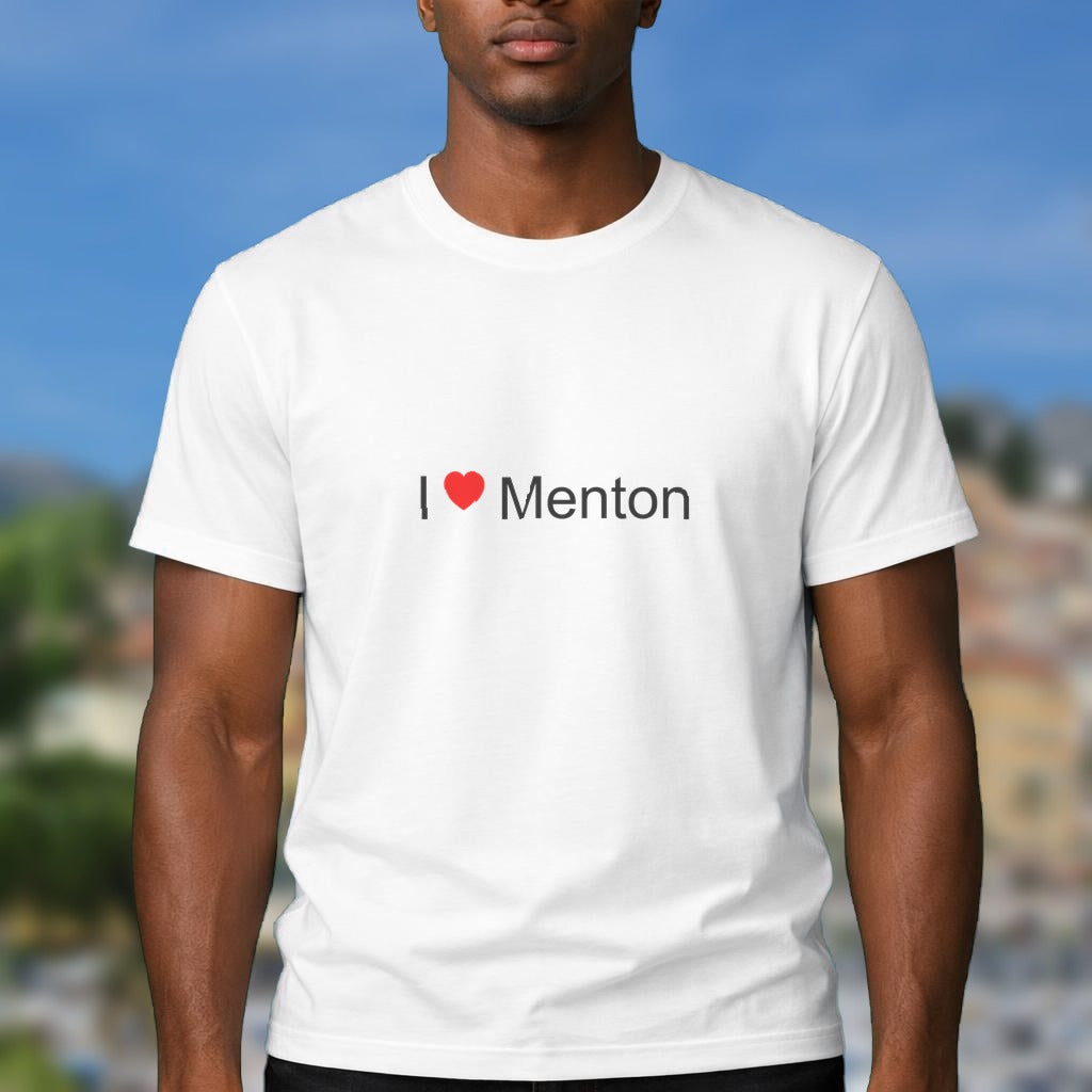 T-shirt I love menton