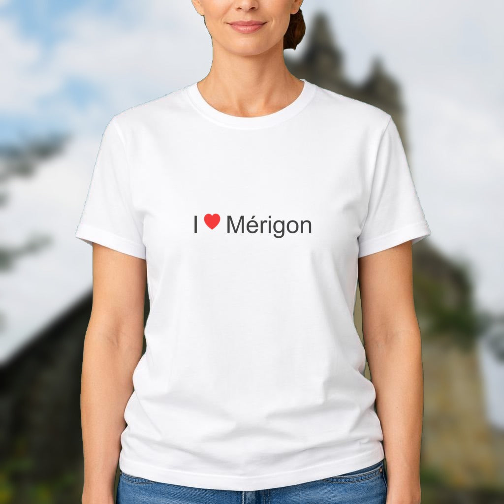 T-shirt I love mérigon
