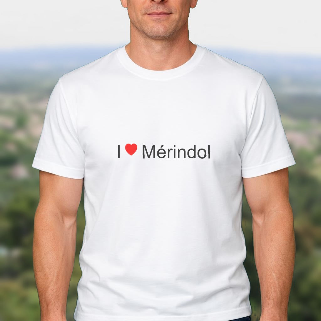 T-shirt I love mérindol