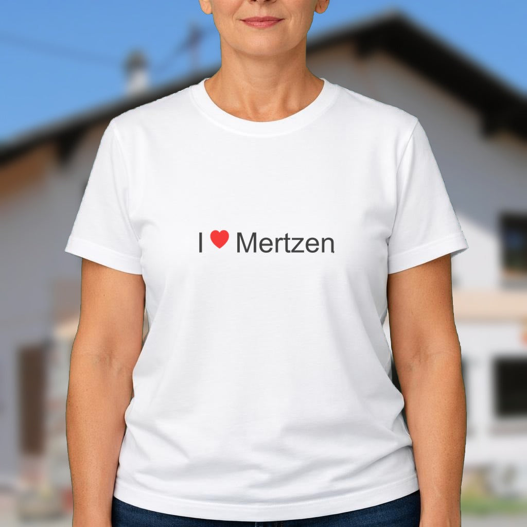 T-shirt I love mertzen