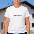 T-shirt I love mertzen