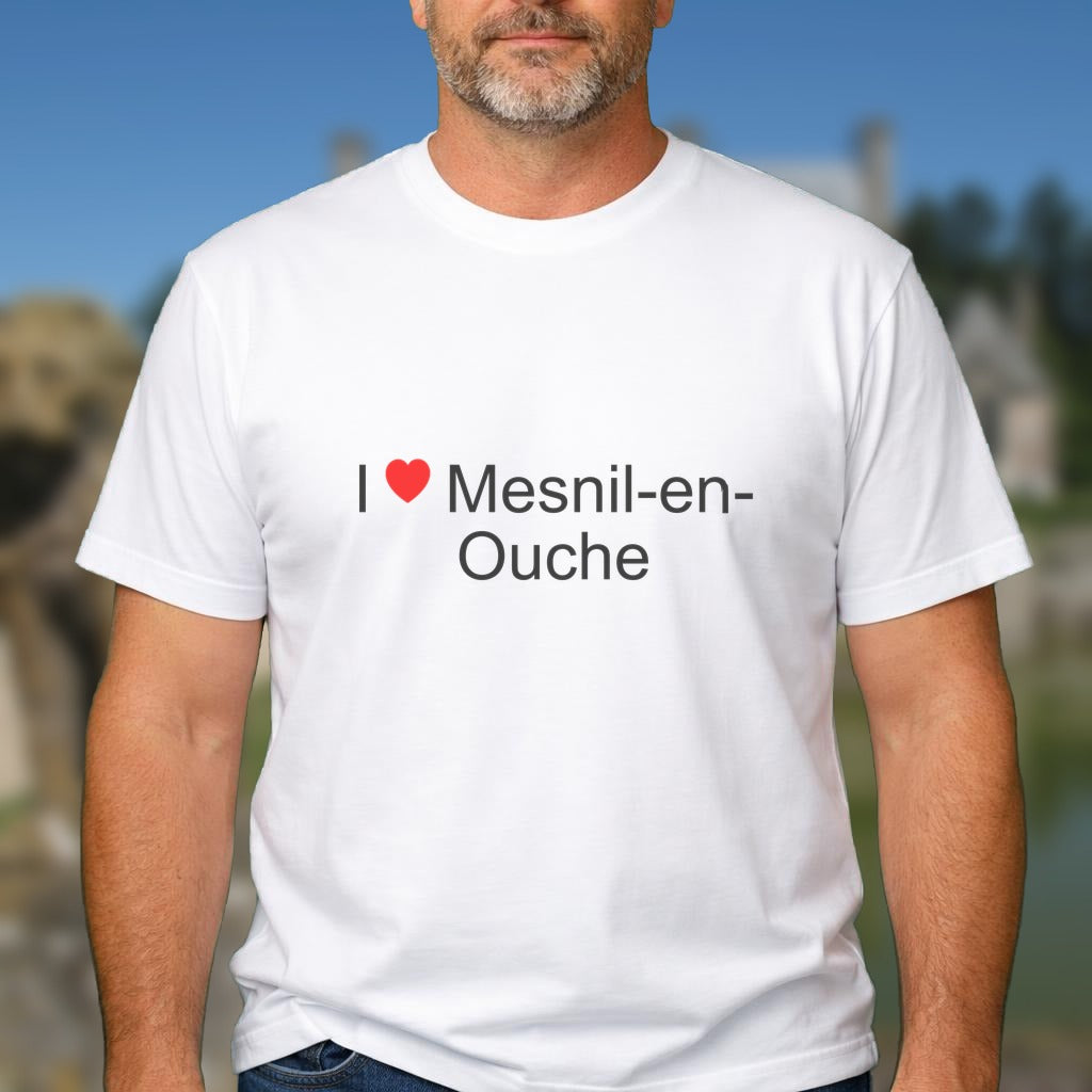 T-shirt I love mesnil-en-ouche