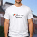 T-shirt I love metz-en-couture