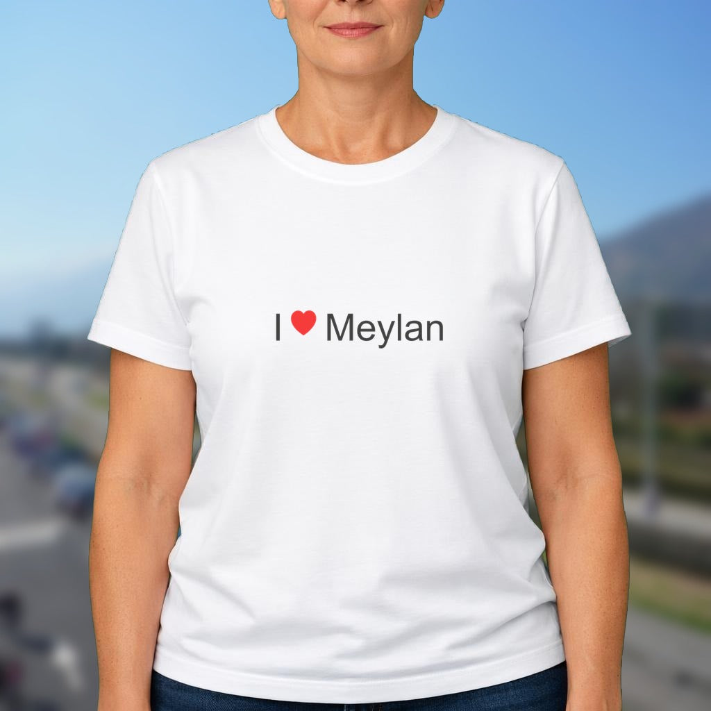 T-shirt I love meylan