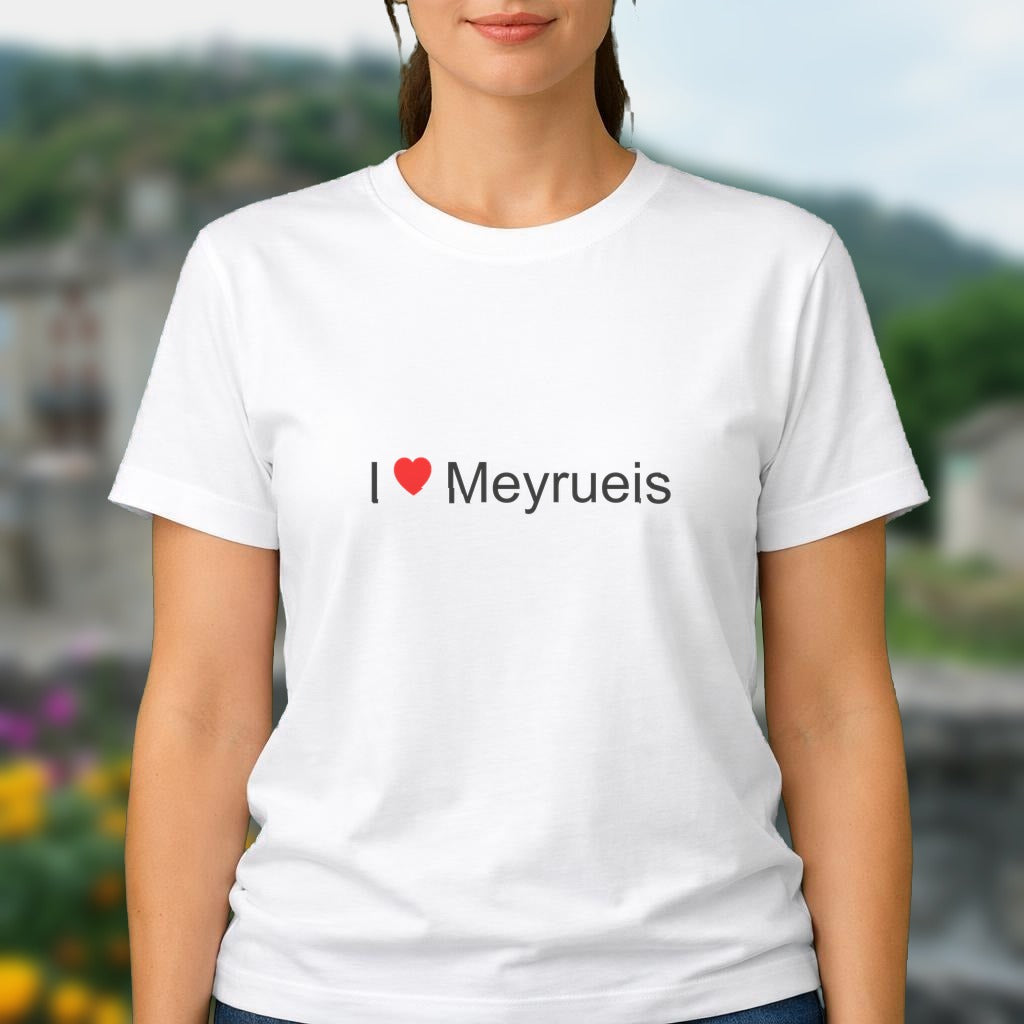 T-shirt I love meyrueis