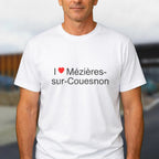 T-shirt I love mézières-sur-couesnon