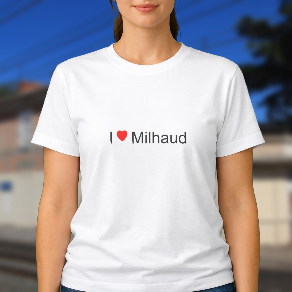 T-shirt I love milhaud