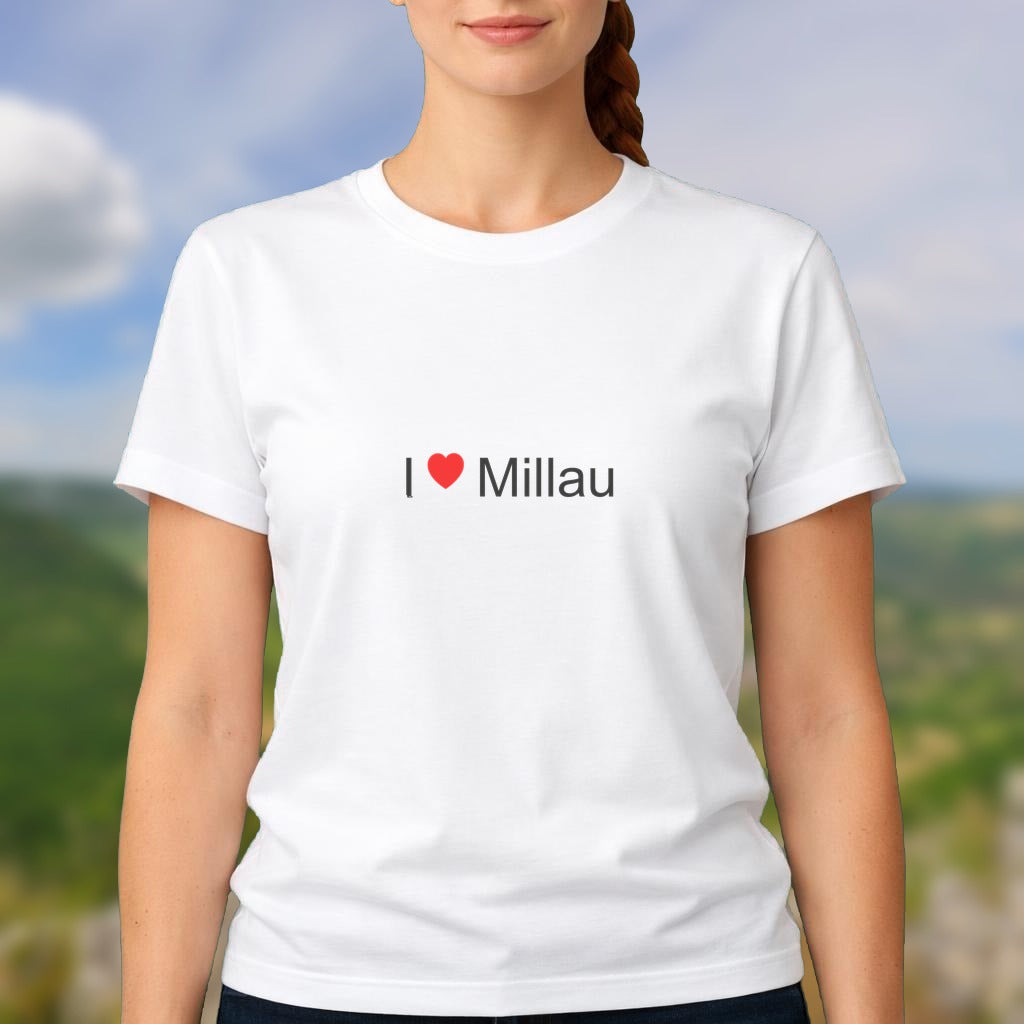 T-shirt I love millau