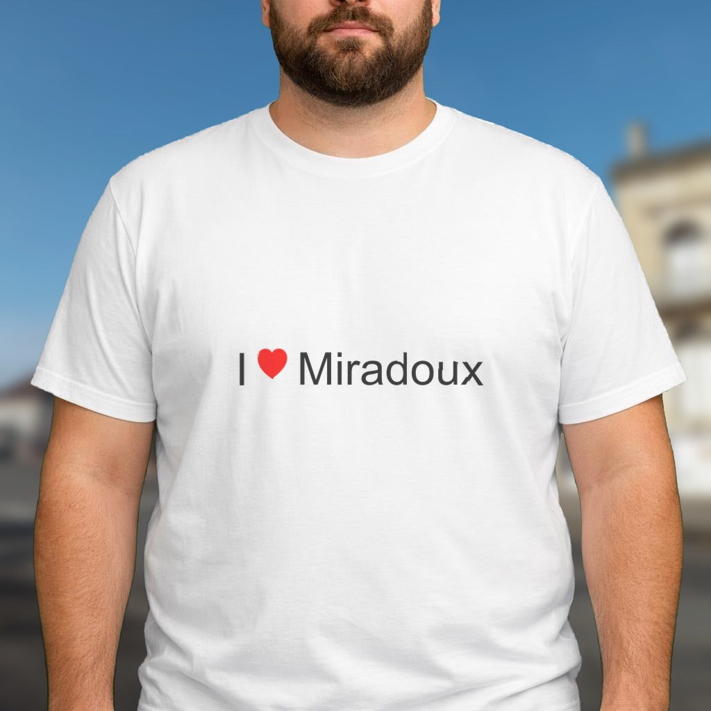 T-shirt I love miradoux