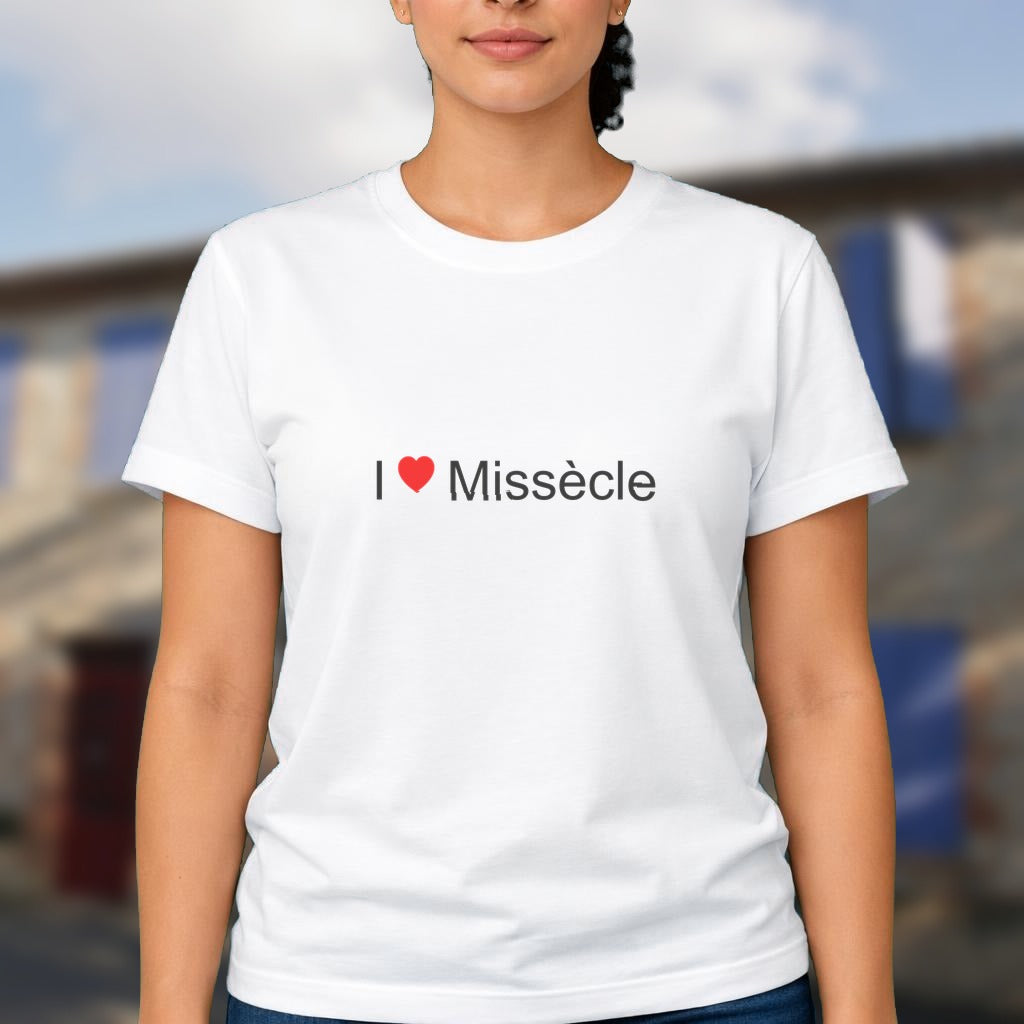T-shirt I love missècle