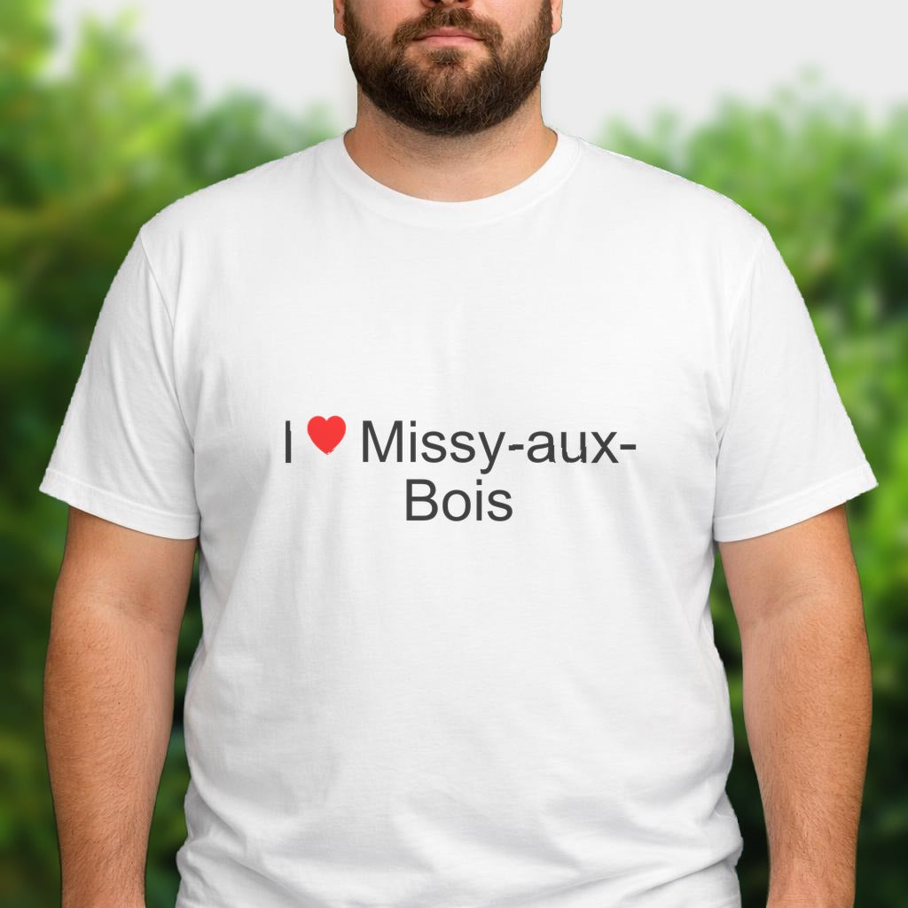 T-shirt I love missy-aux-bois
