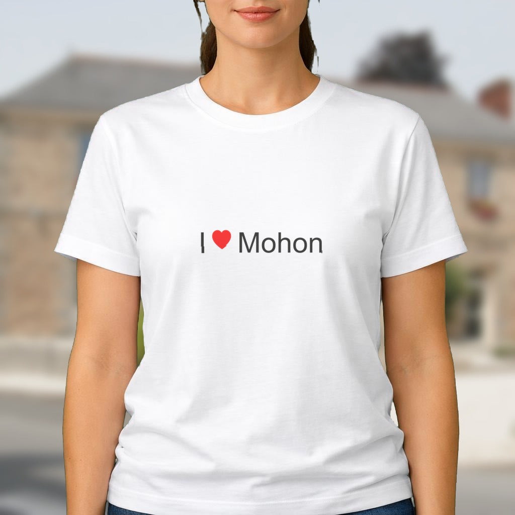 T-shirt I love mohon