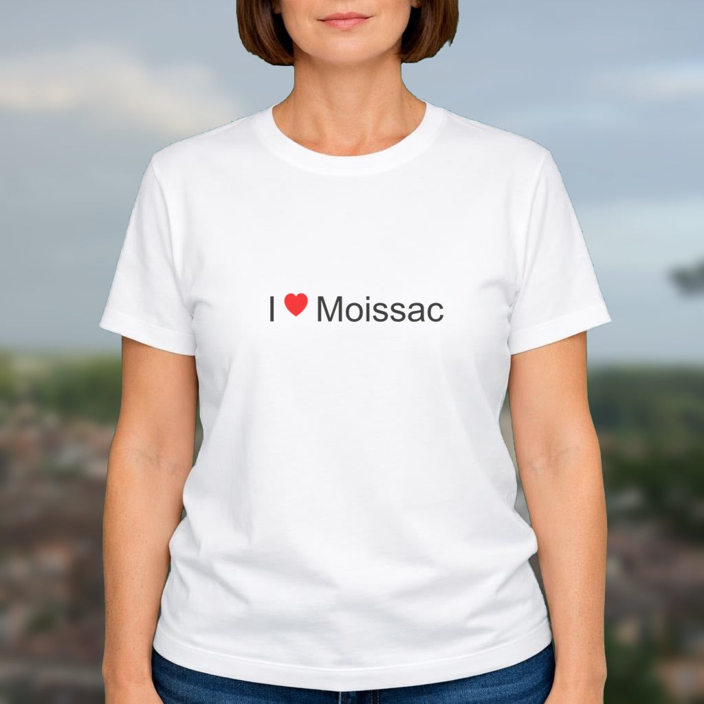 T-shirt I love moissac