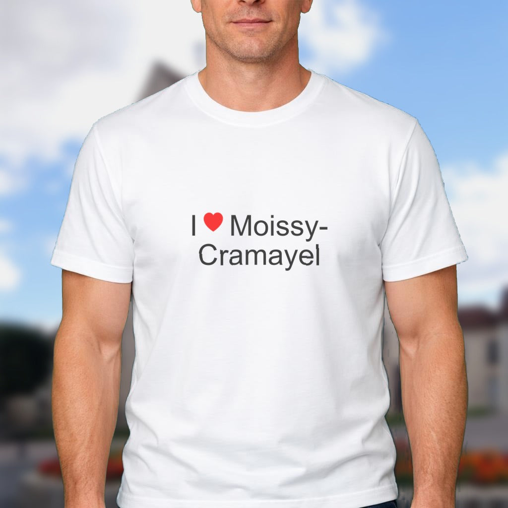T-shirt I love moissy-cramayel