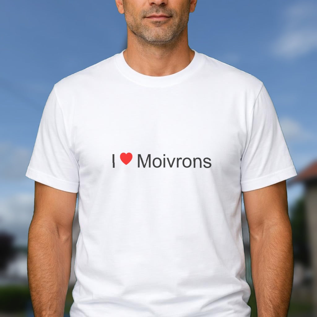 T-shirt I love moivrons