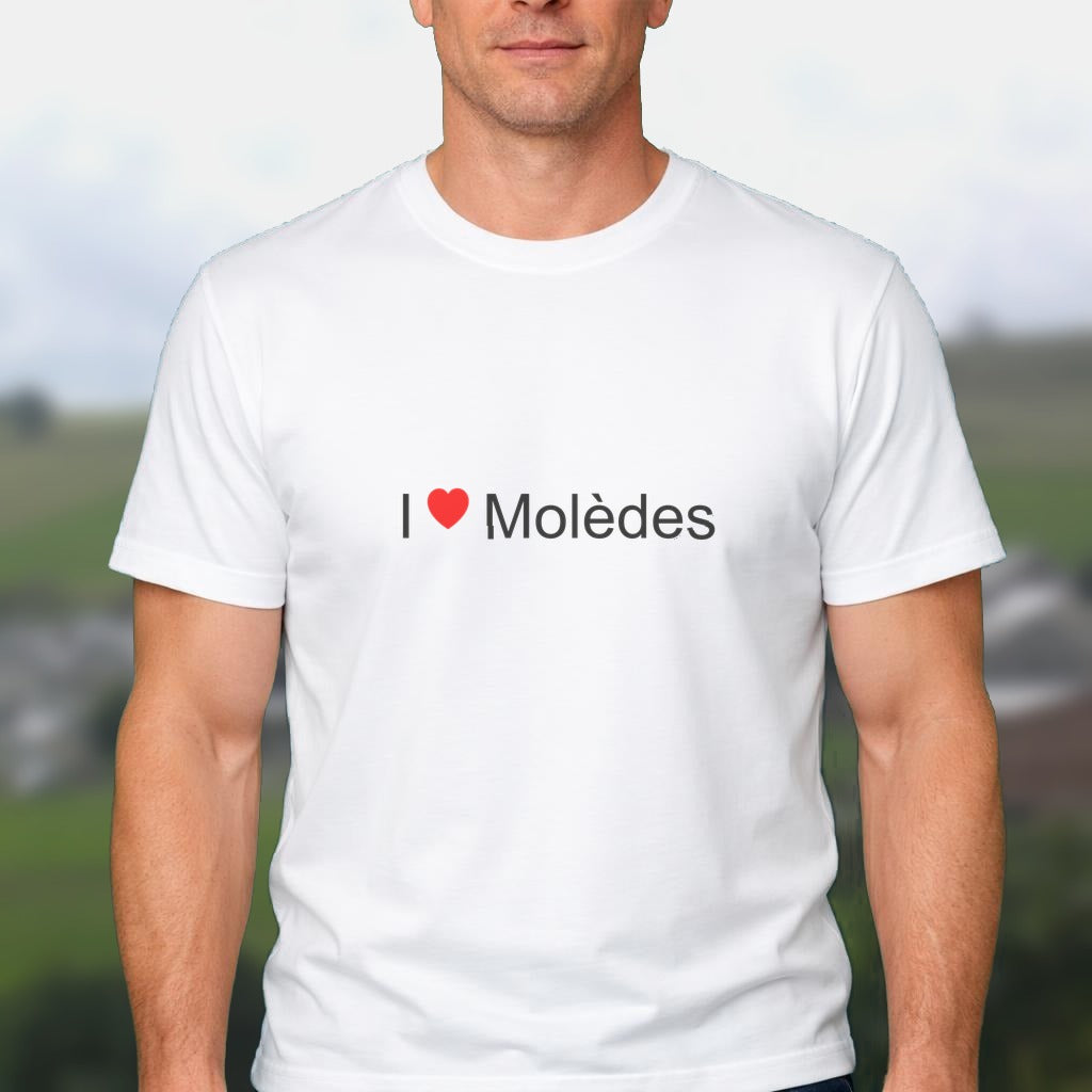 T-shirt I love molèdes