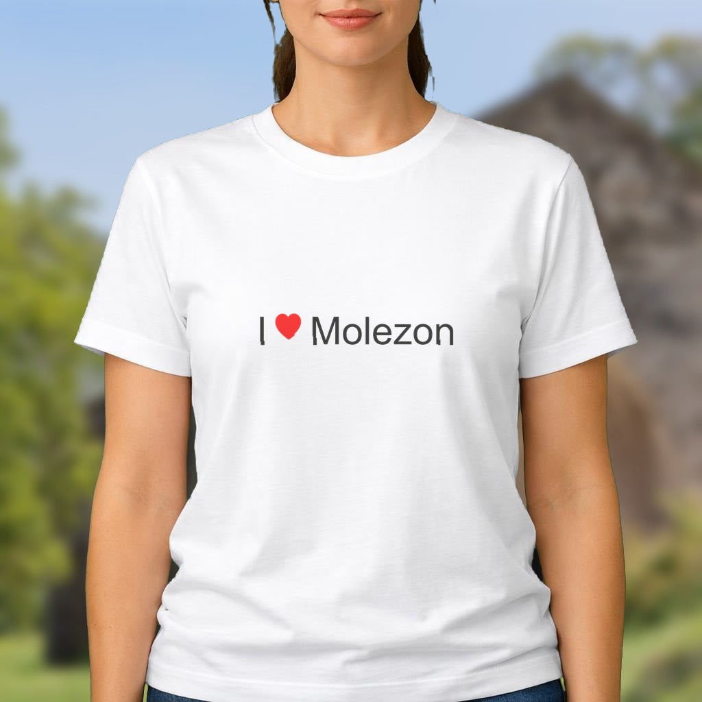 T-shirt I love molezon
